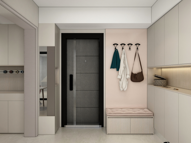 Ekleme Tasarımı Yüksek geçişli iç kapılar